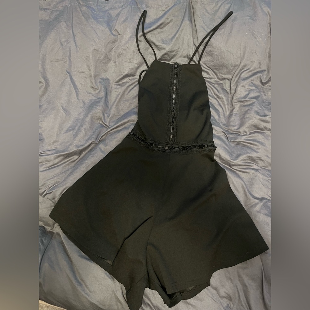 Size S Black Romper